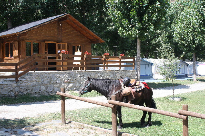 Bungalows Nou Camping La Guingueta D'Aneu Exteriör bild